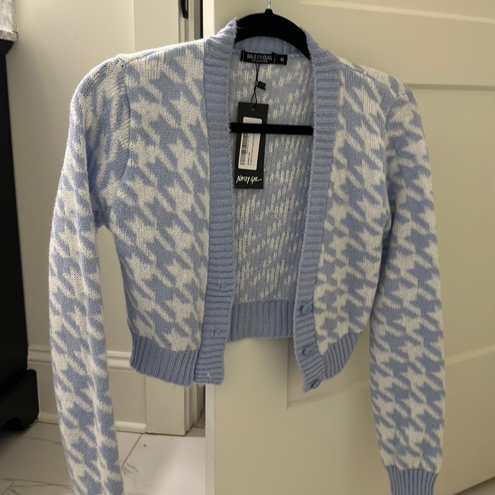 NWT Nasty Gal cropped cardigan!
